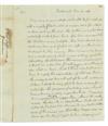 JEFFERSON, THOMAS. Autograph Letter Signed, Th:Jefferson, as Governor of Virginia, to Brigadier General George Weedon,
